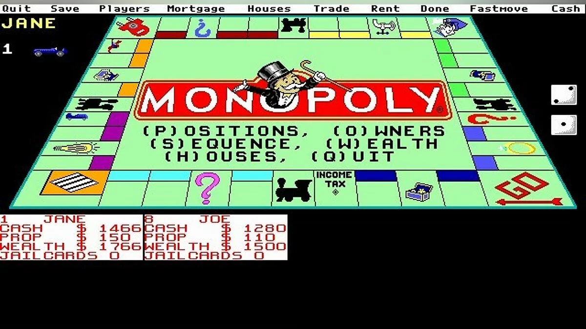 Скриншоты из Monopoly (1985) / Картинка 52
