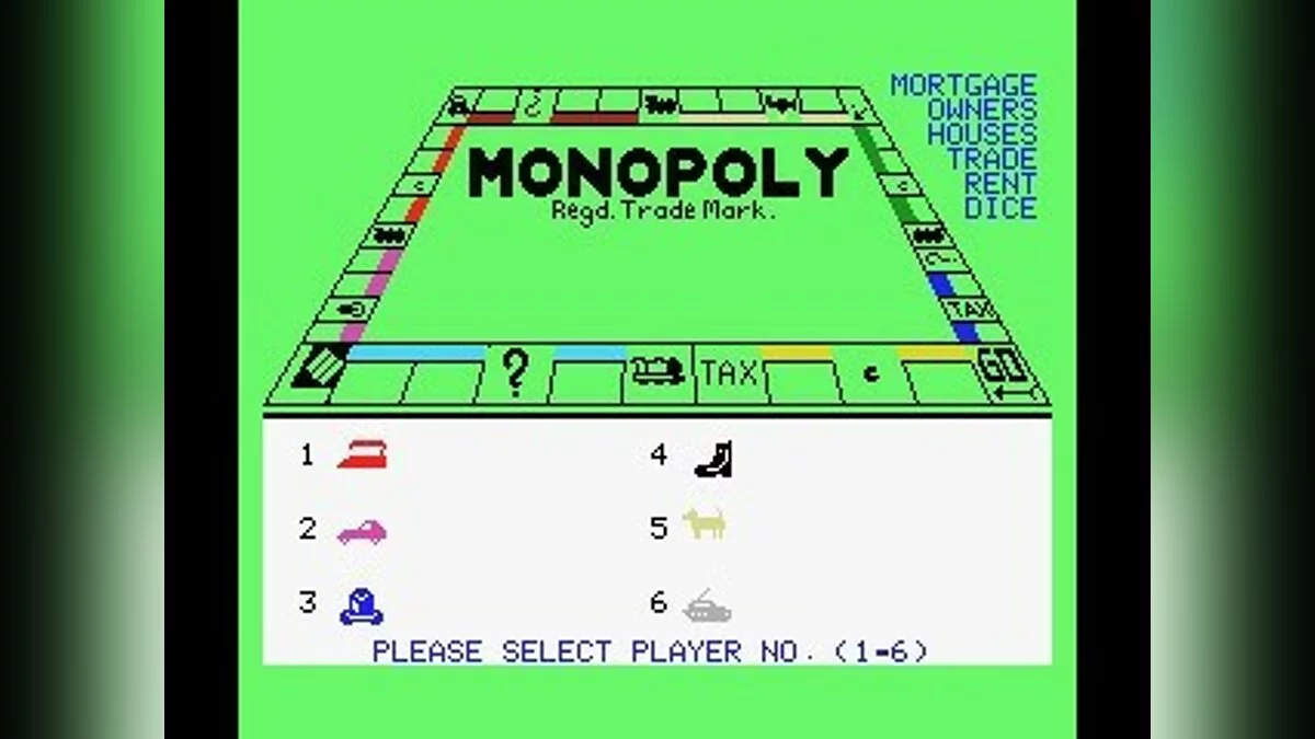 Скриншоты из Monopoly (1985) / Картинка 54