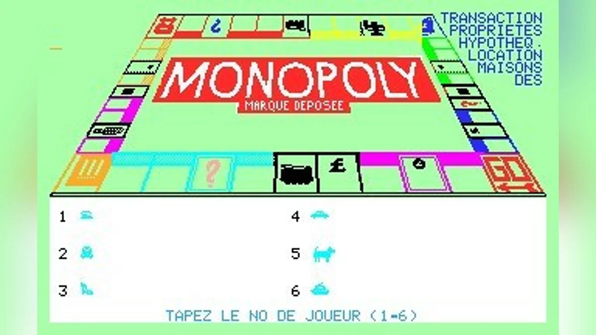 Скриншоты из Monopoly (1985) / Картинка 60