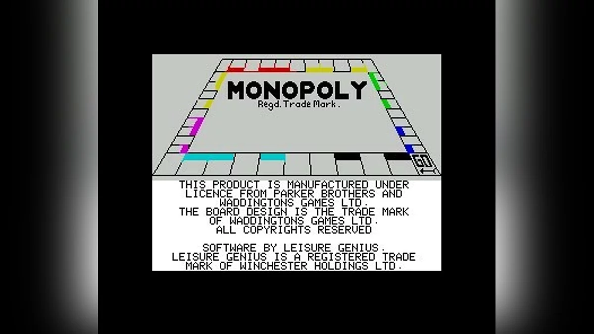 Скриншоты из Monopoly (1985) / Картинка 63