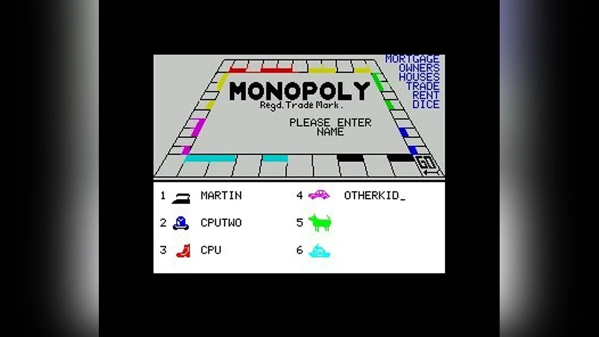 Скриншоты из Monopoly (1985) / Картинка 65