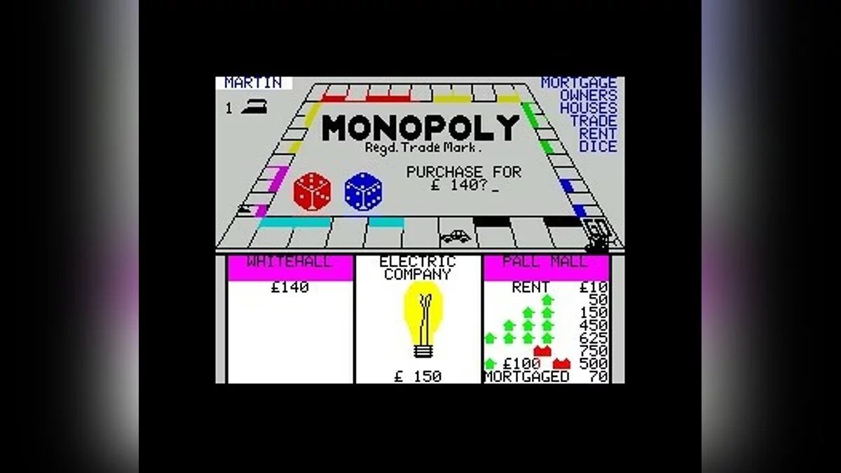 Скриншоты из Monopoly (1985) / Картинка 68