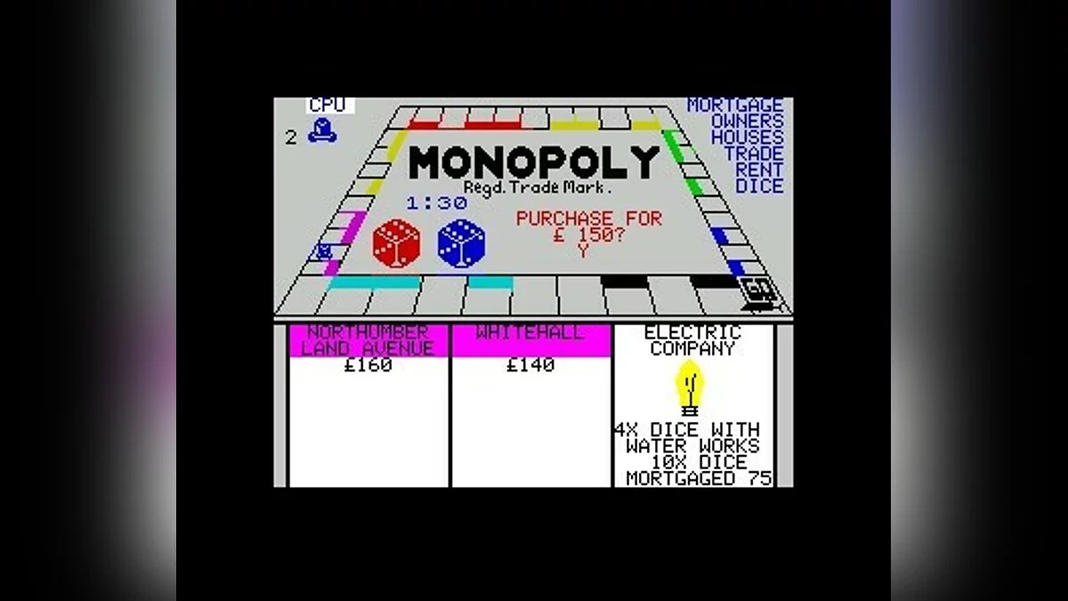 Скриншоты из Monopoly (1985) / Картинка 70