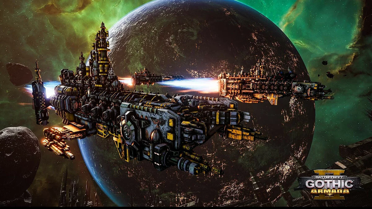 Скриншоты из Battlefleet Gothic: Armada 2 / Картинка 10