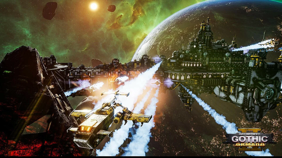 Скриншоты из Battlefleet Gothic: Armada 2 / Картинка 16