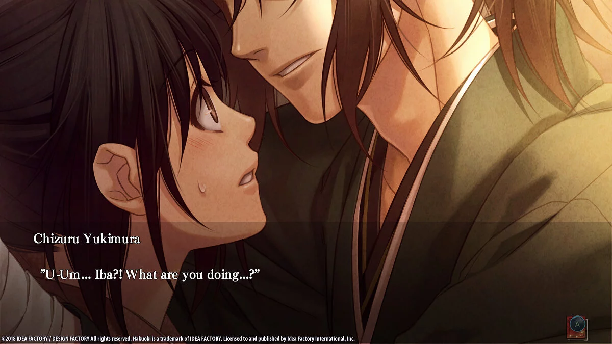 Скриншоты из Hakuoki: Edo Blossoms / Картинка 16