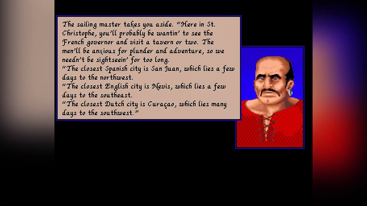 Скриншоты из Sid Meier's Pirates! (1990) / Картинка 7
