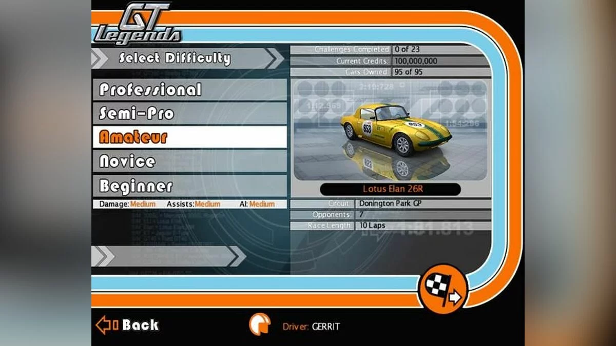Скриншоты из GT Legends / Картинка 84