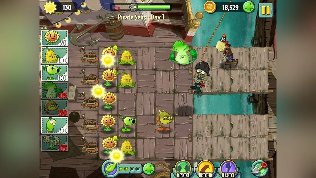 Скриншоты из Plants vs. Zombies 2 / Картинка 5