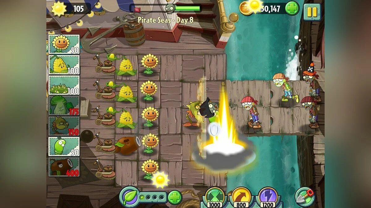 Скриншоты из Plants vs. Zombies 2 / Картинка 4