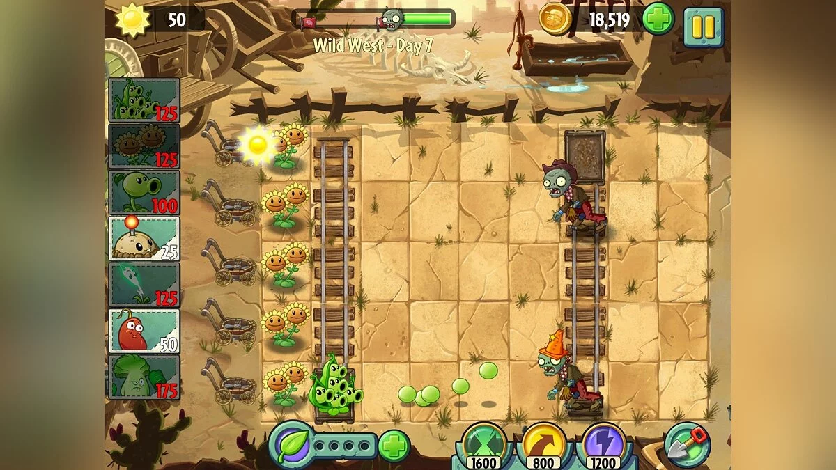Скриншоты из Plants vs. Zombies 2 / Картинка 14