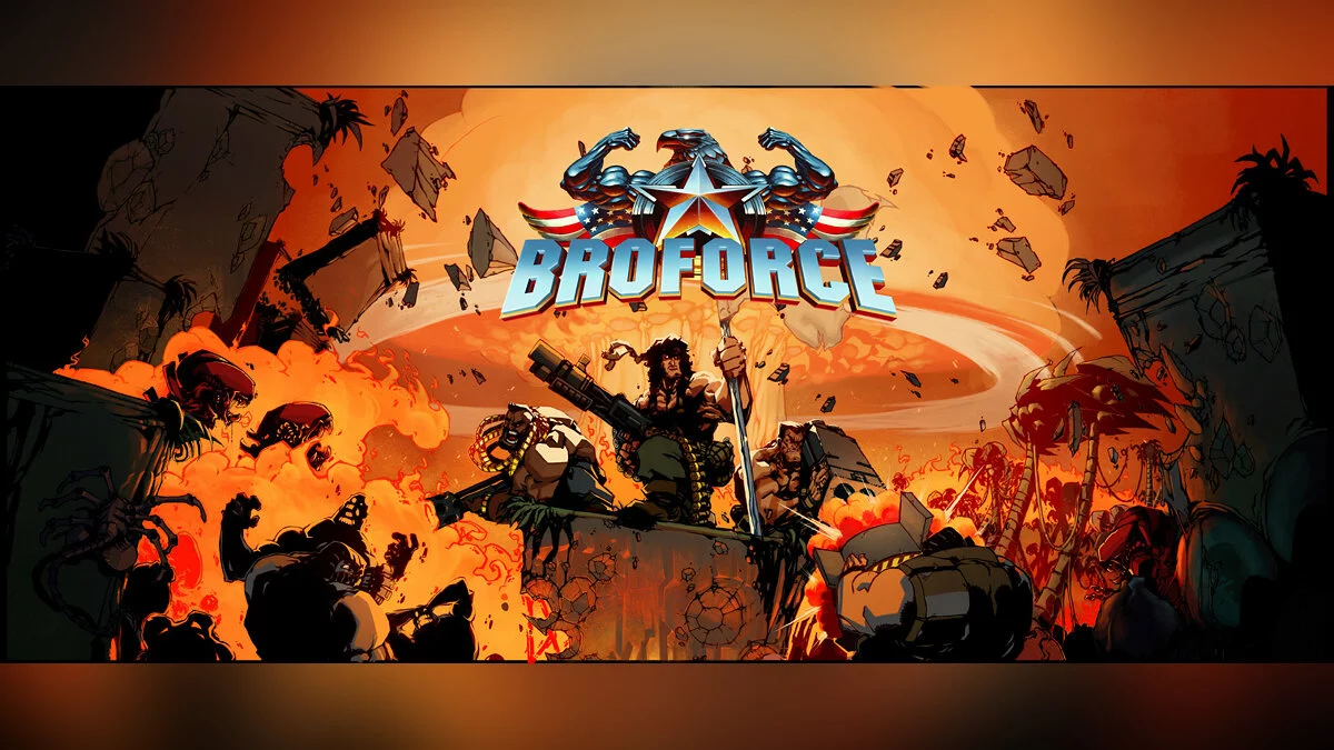 Арт из Broforce / Картинка 1
