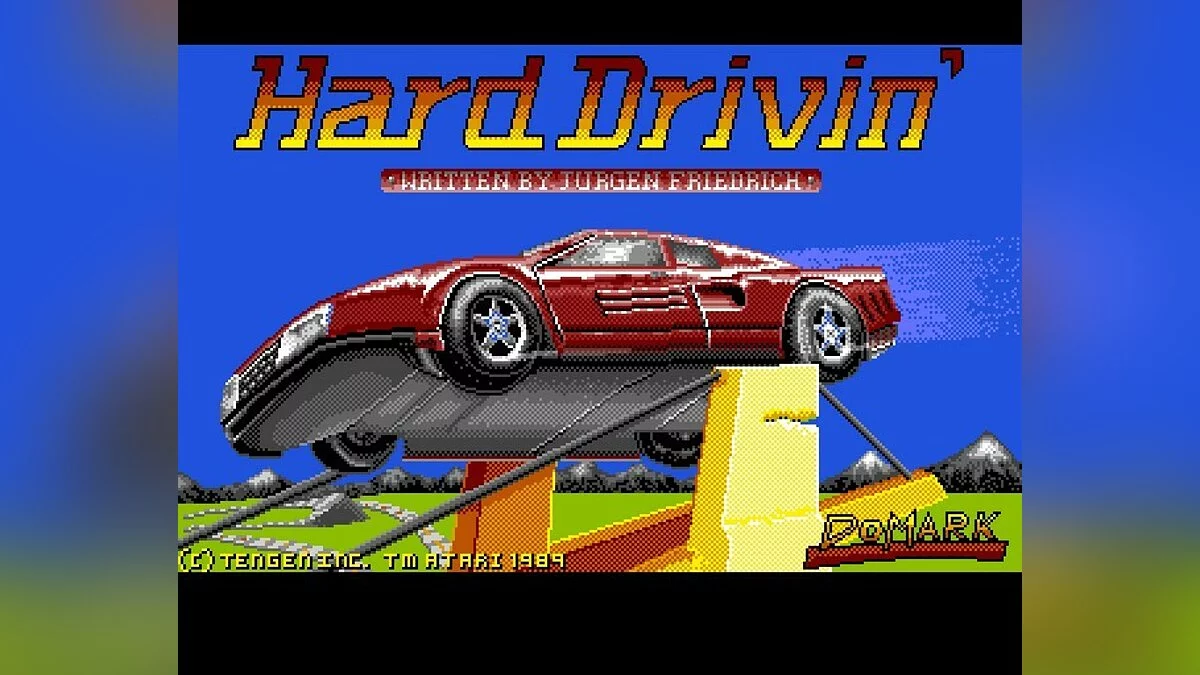 Скриншоты из Hard Drivin' / Картинка 18