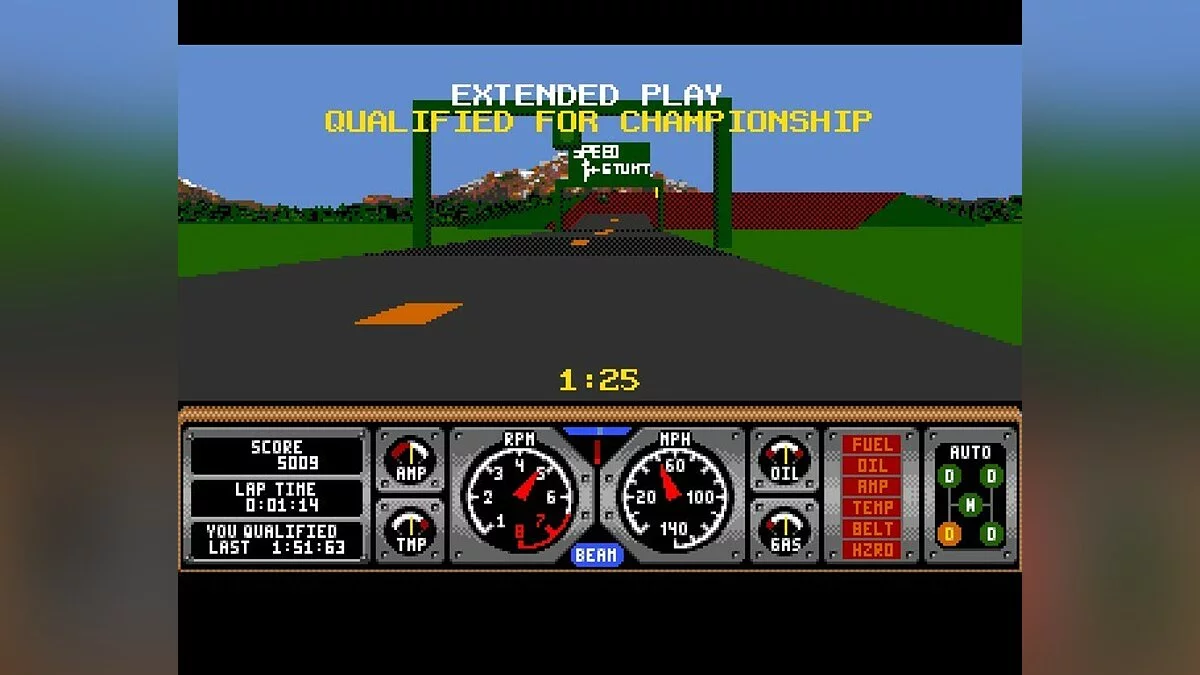 Скриншоты из Hard Drivin' / Картинка 23