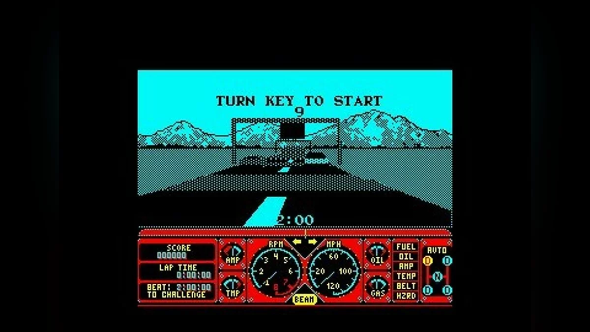 Скриншоты из Hard Drivin' / Картинка 25