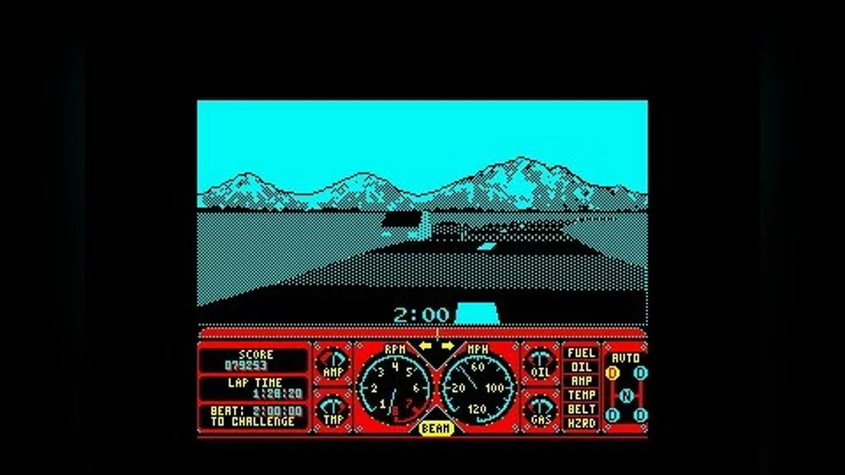 Скриншоты из Hard Drivin' / Картинка 26
