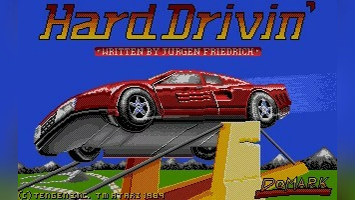 Скриншоты из Hard Drivin' / Картинка 32
