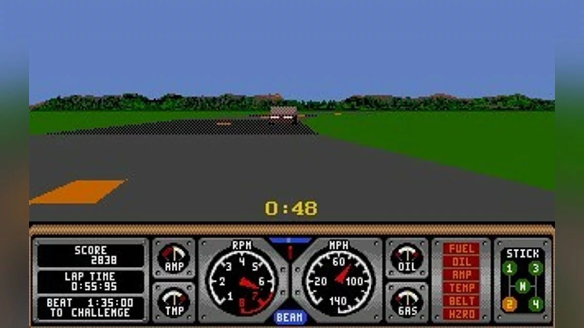 Скриншоты из Hard Drivin' / Картинка 36