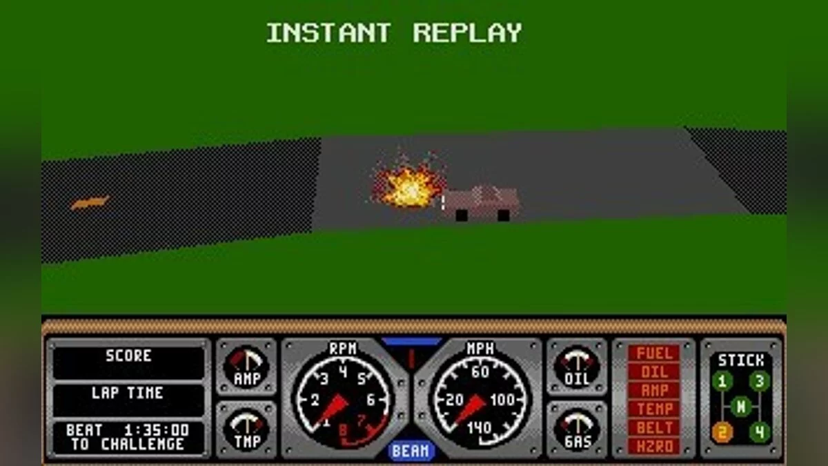 Скриншоты из Hard Drivin' / Картинка 38