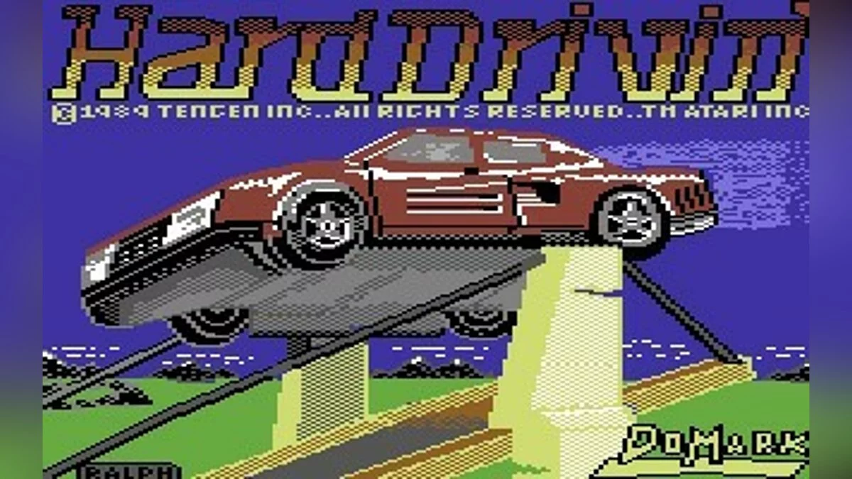 Скриншоты из Hard Drivin' / Картинка 41