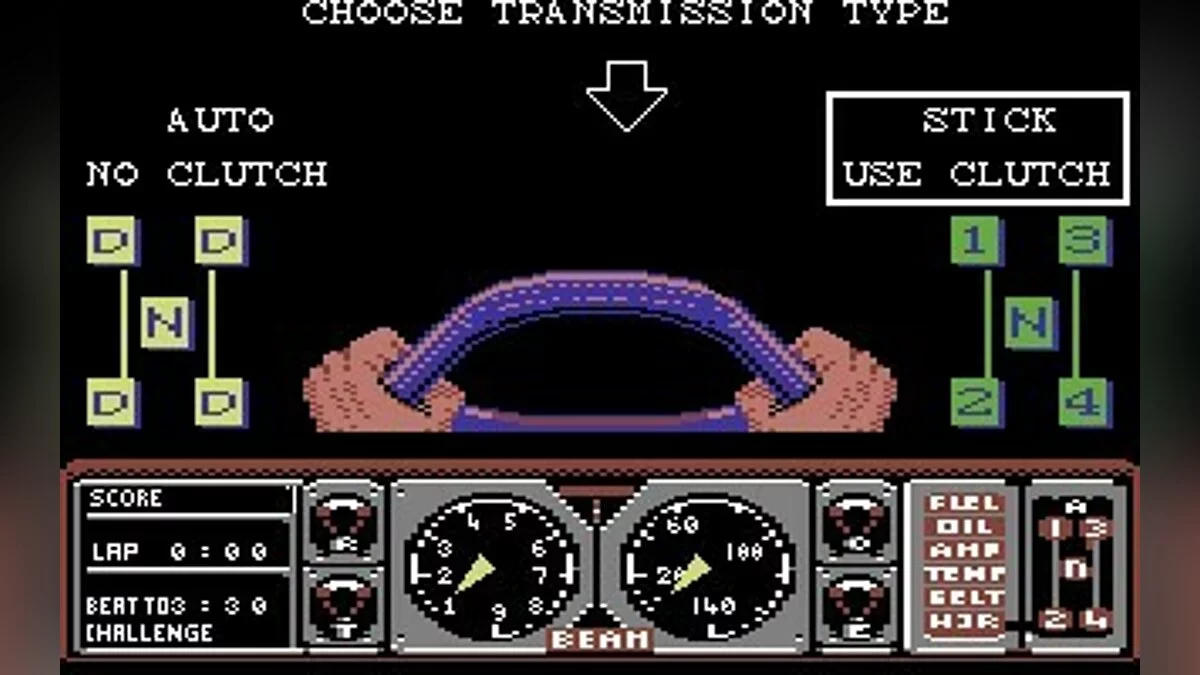 Скриншоты из Hard Drivin' / Картинка 42