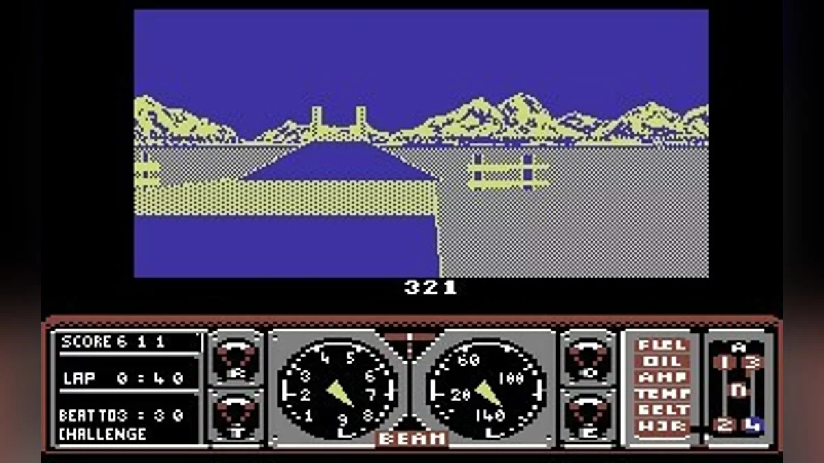 Скриншоты из Hard Drivin' / Картинка 46