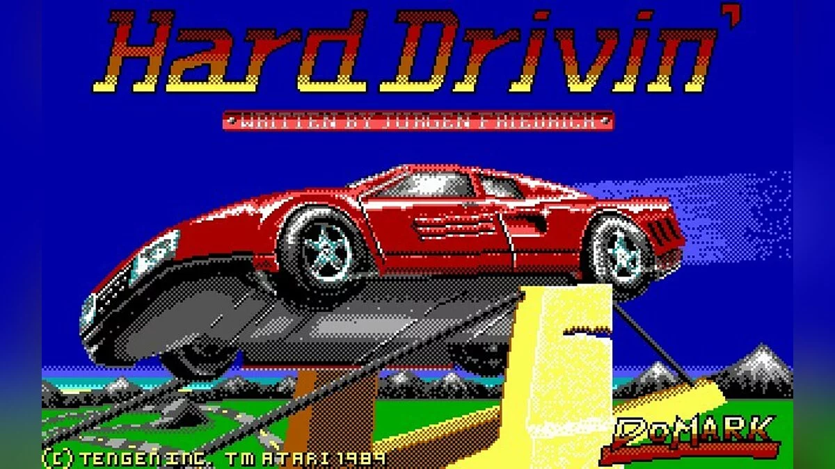 Скриншоты из Hard Drivin' / Картинка 48