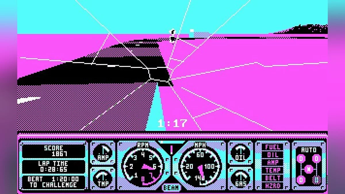 Скриншоты из Hard Drivin' / Картинка 58
