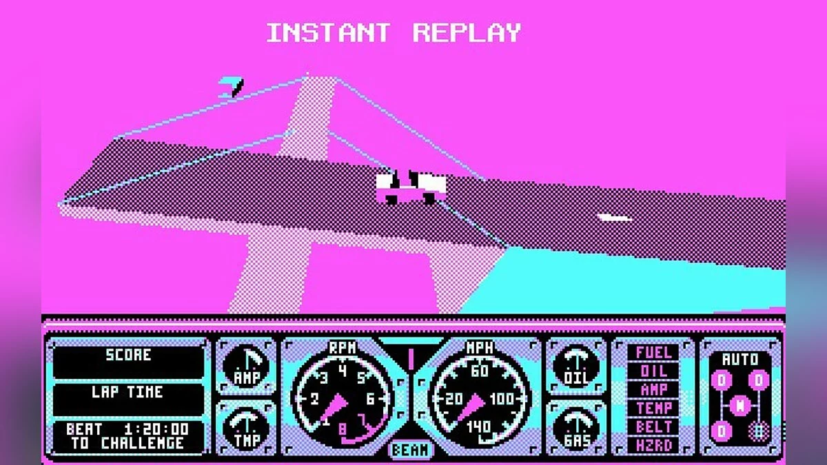 Скриншоты из Hard Drivin' / Картинка 57