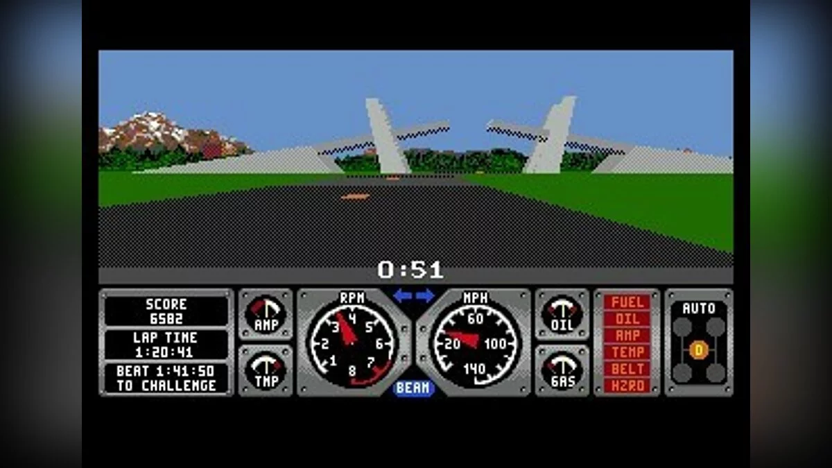 Скриншоты из Hard Drivin' / Картинка 69