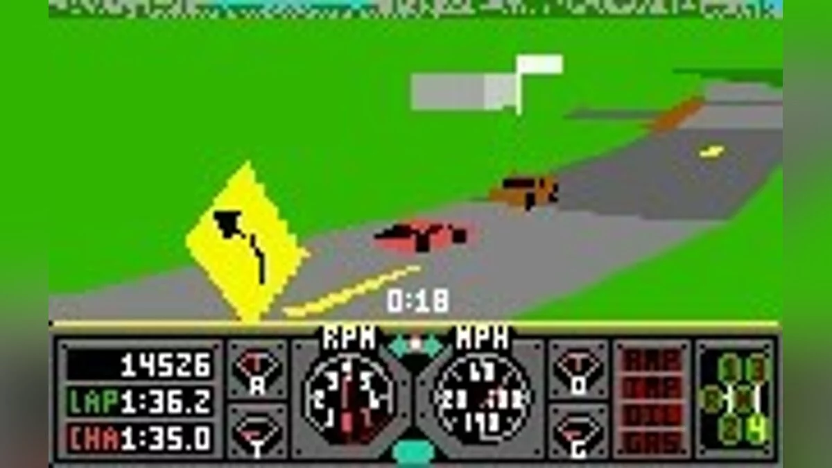 Скриншоты из Hard Drivin' / Картинка 72