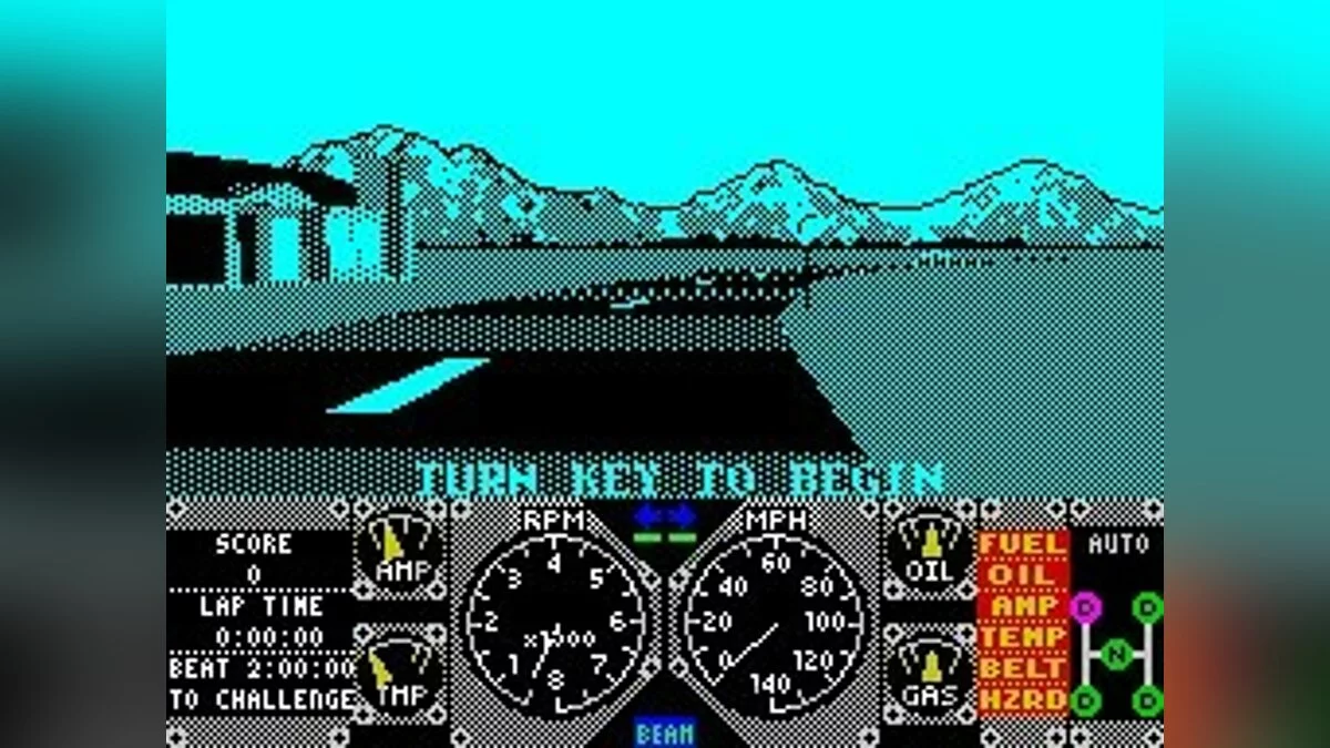 Скриншоты из Hard Drivin' / Картинка 78
