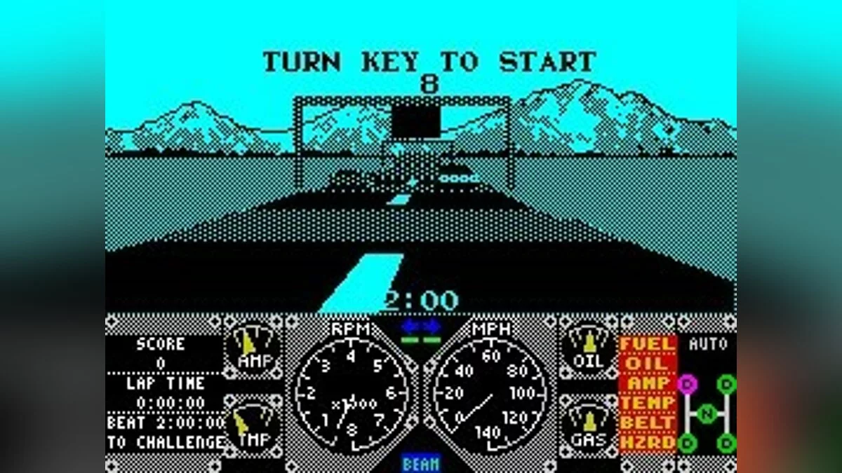 Скриншоты из Hard Drivin' / Картинка 80