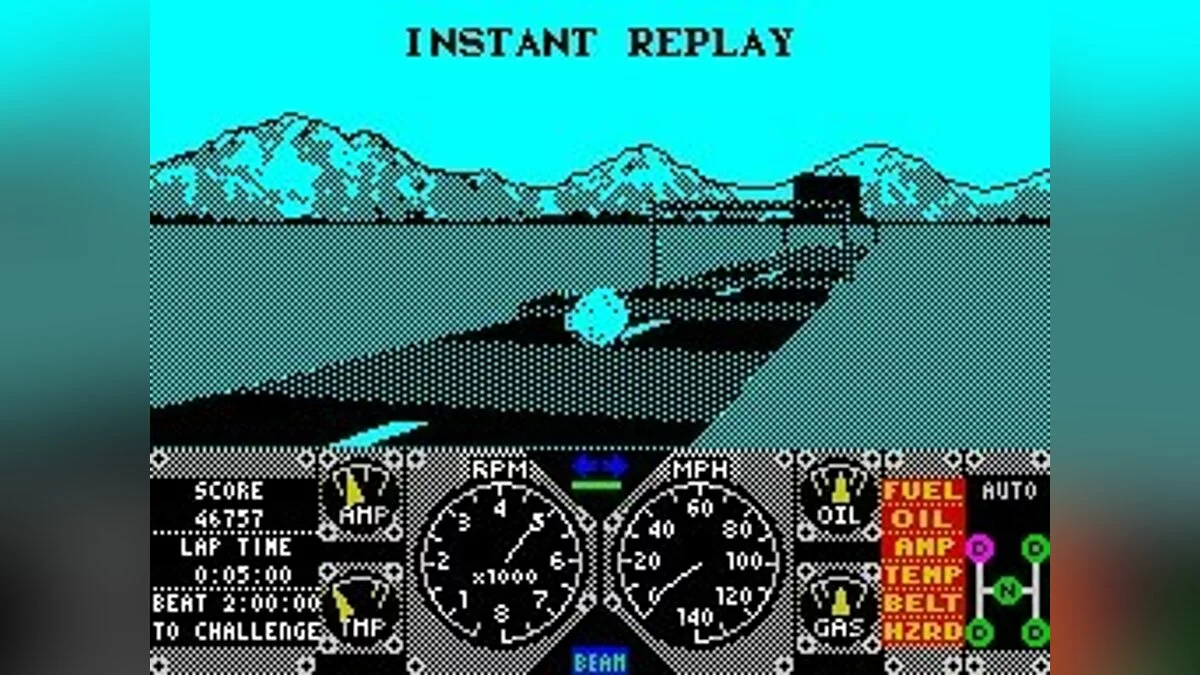 Скриншоты из Hard Drivin' / Картинка 82