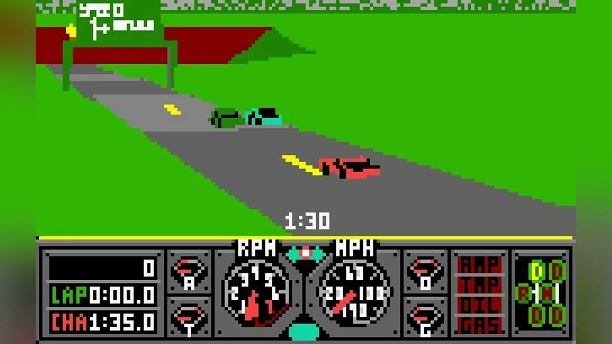 Скриншоты из Hard Drivin' / Картинка 4