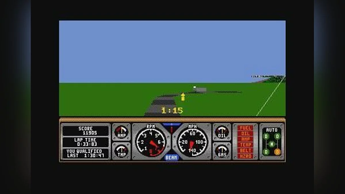 Скриншоты из Hard Drivin' / Картинка 13