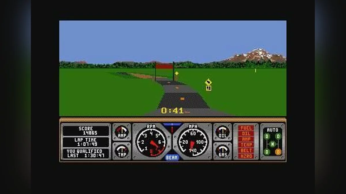 Скриншоты из Hard Drivin' / Картинка 17