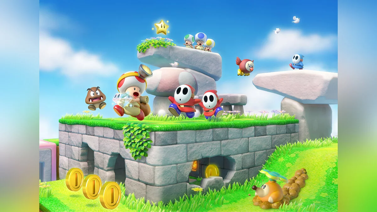 Арт из Captain Toad Treasure Tracker / Картинка 1