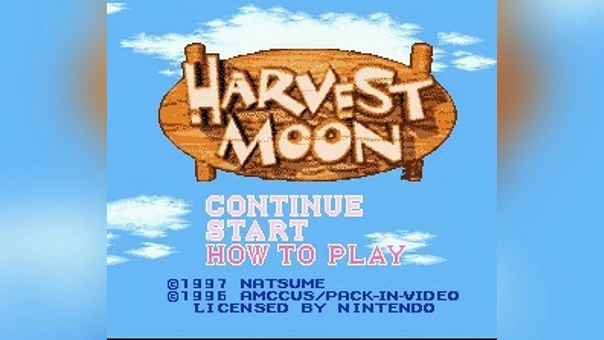 Скриншоты из Harvest Moon / Картинка 36