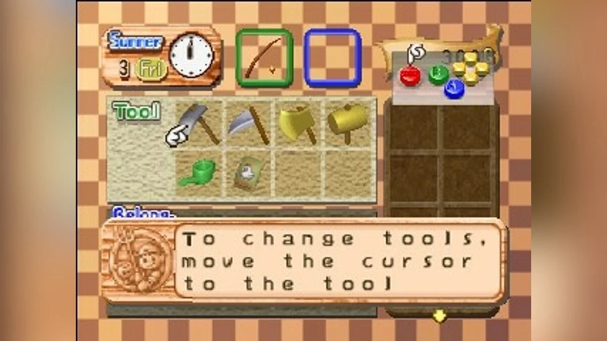 Скриншоты из Harvest Moon 64 / Картинка 23