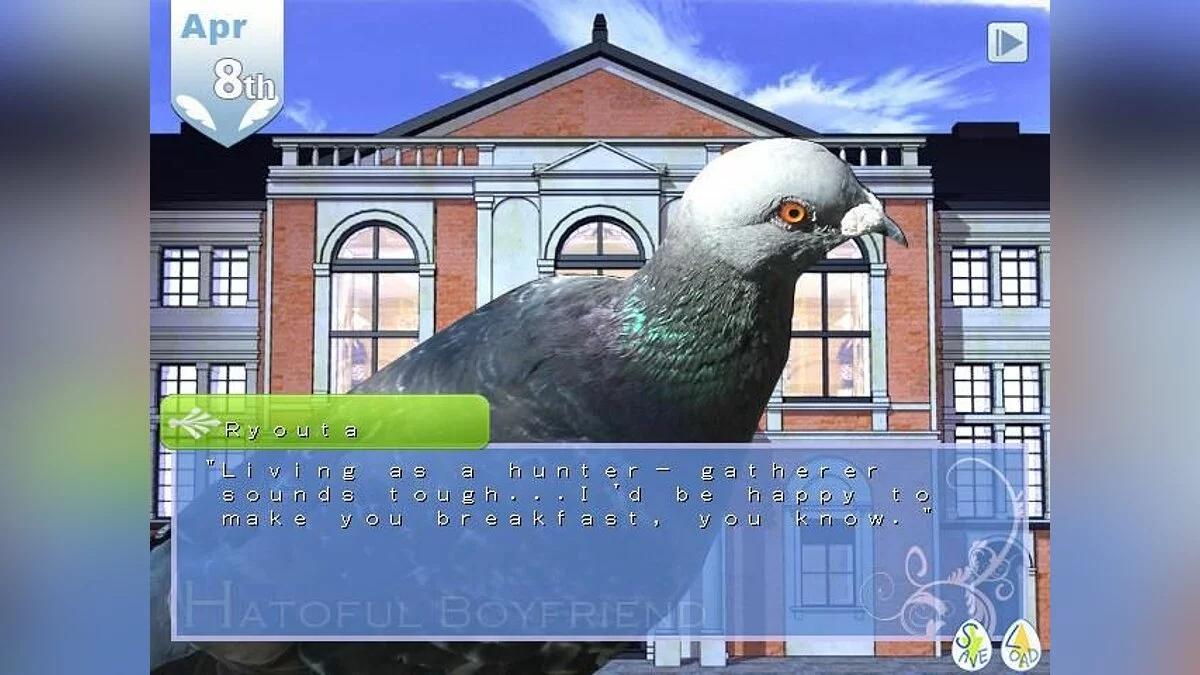 Скриншоты из Hatoful Boyfriend / Картинка 1