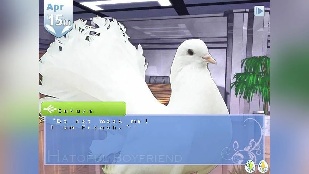 Скриншоты из Hatoful Boyfriend / Картинка 5