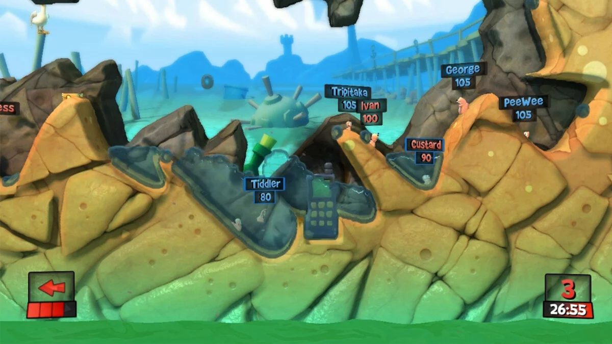 Скриншоты из Worms Revolution / Картинка 2