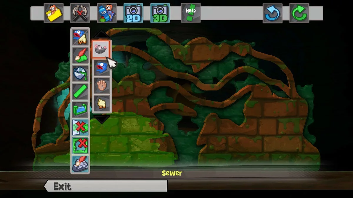 Скриншоты из Worms Revolution / Картинка 11