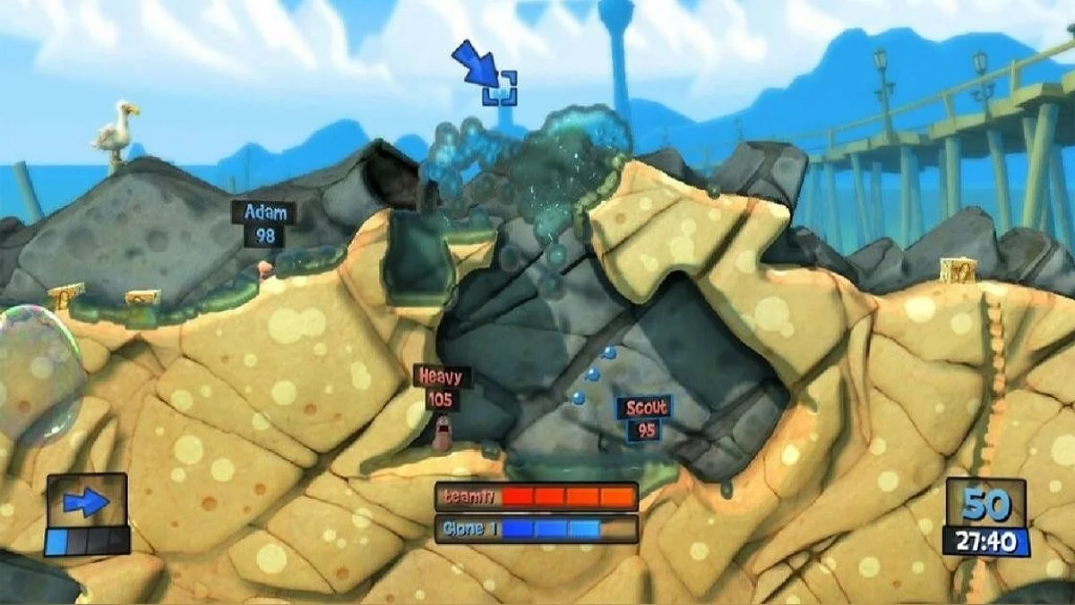 Скриншоты из Worms Revolution / Картинка 24