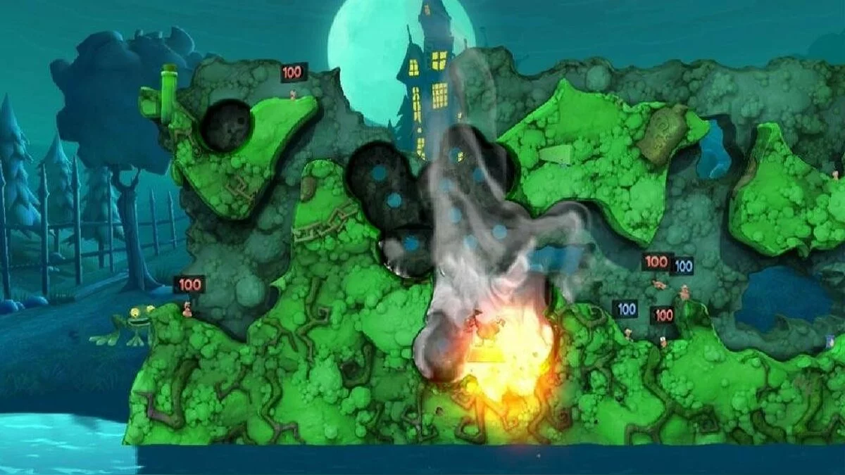 Скриншоты из Worms Revolution / Картинка 25