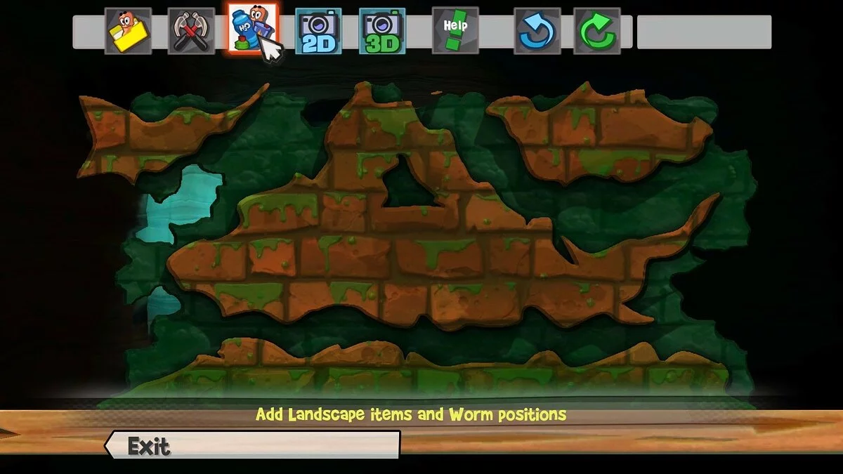 Скриншоты из Worms Revolution / Картинка 51