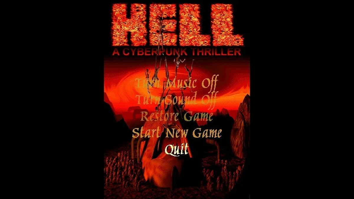 Скриншоты из Hell: A Cyberpunk Thriller / Картинка 30