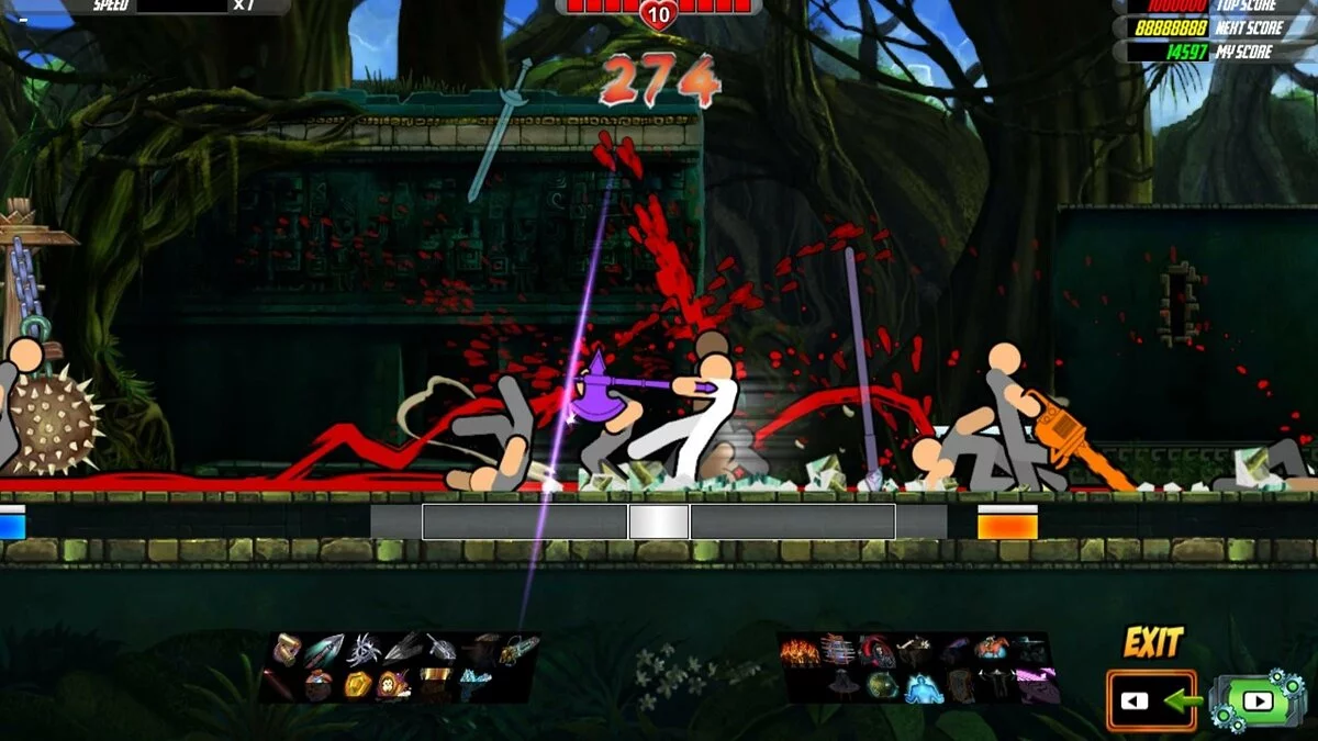 Скриншоты из One Finger Death Punch 2 / Картинка 31