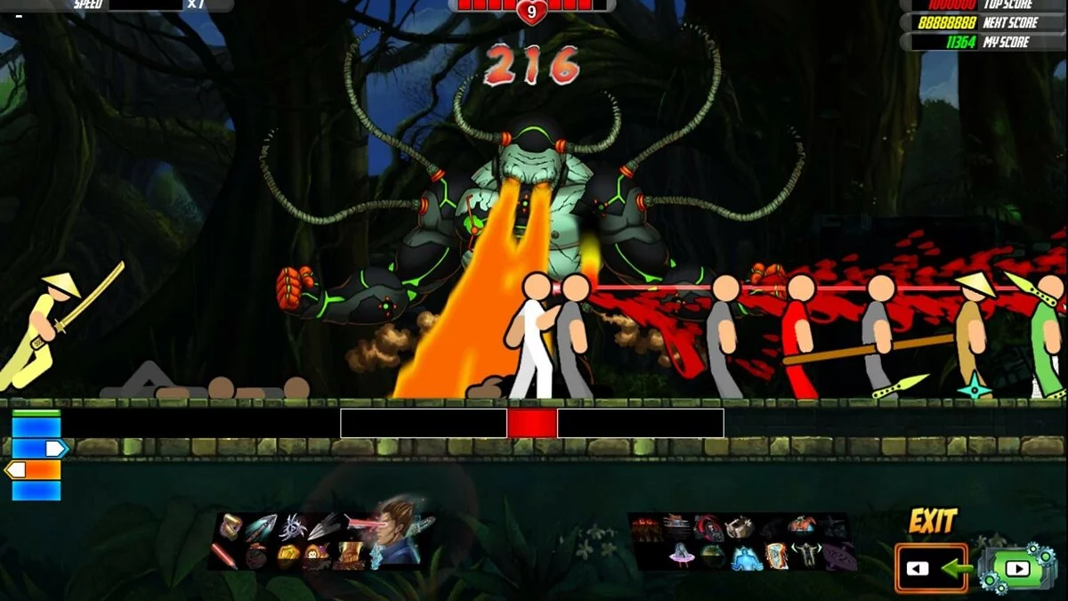 Скриншоты из One Finger Death Punch 2 / Картинка 32